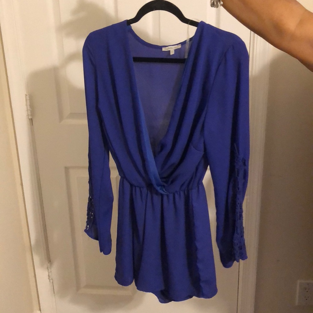 Charlotte Russe Blue romper